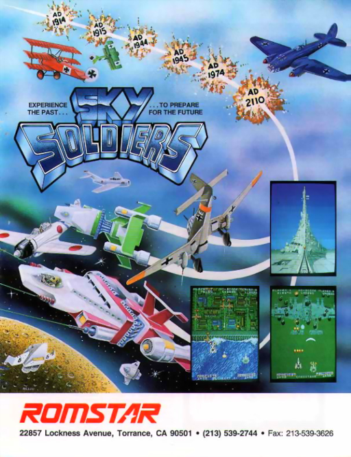 Sky Soldiers (US) Game Cover